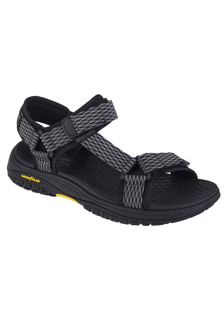 Skechers Сандали Lomell Rip Tide - синтетика/текстил - сиви
