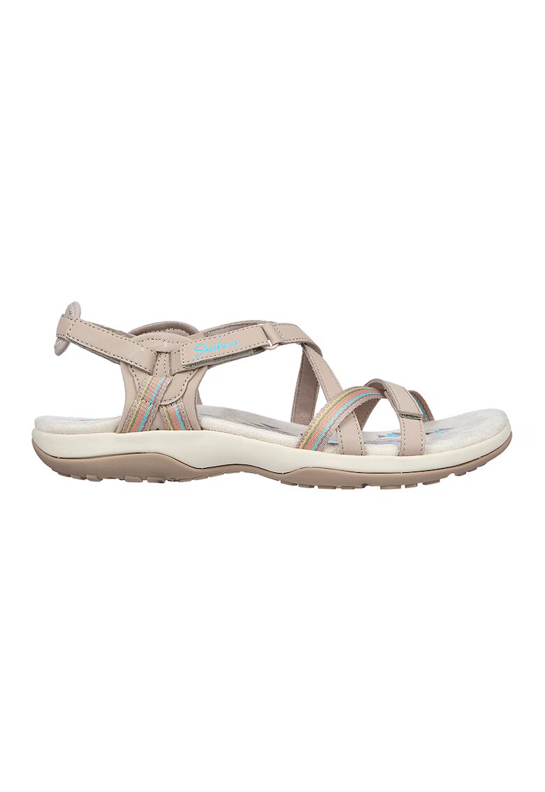 Skechers Сандали Reggae Slim Sun Array с велкро - Светло кафяво