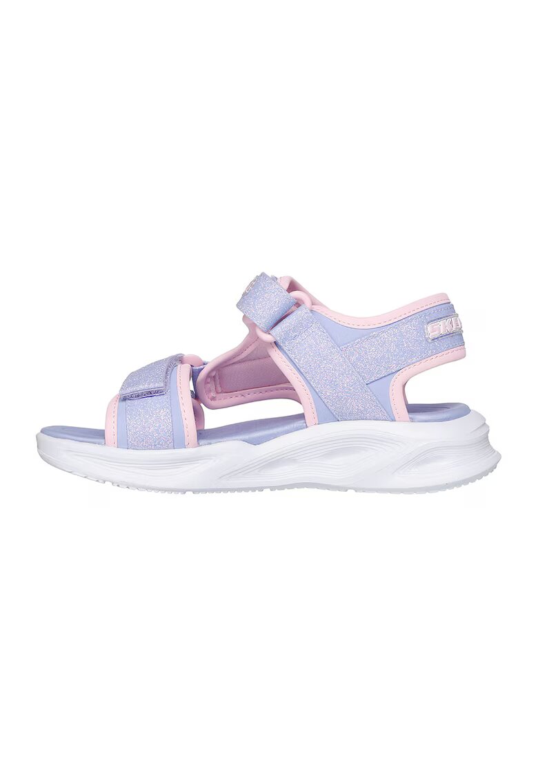 Skechers Сандали с велкро и LED светлини