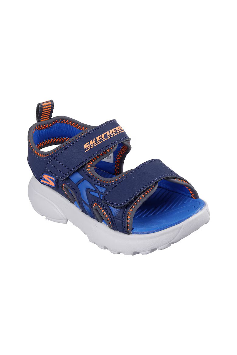 Skechers Сандали с велкро и лого Тъмносин