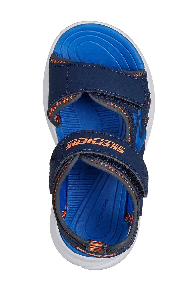 Skechers Сандали с велкро и лого Тъмносин