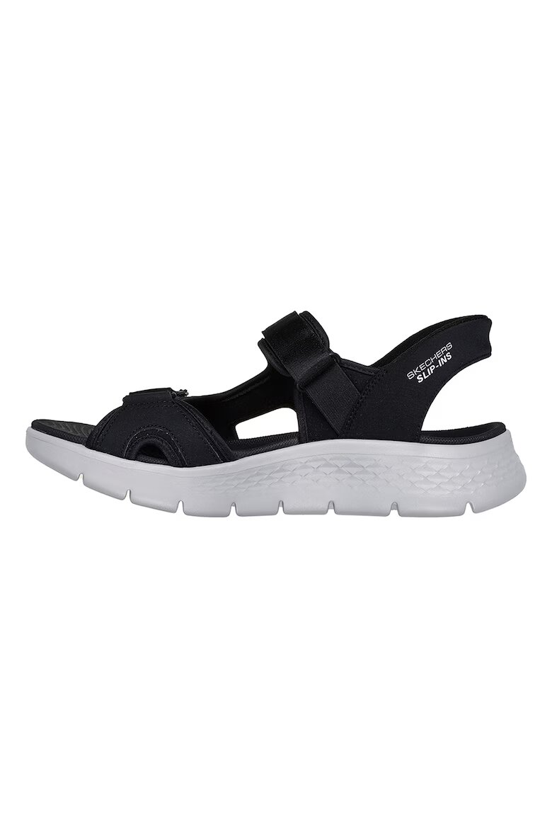 Skechers Сандали Slip-Ins Go Walk Flex Черен