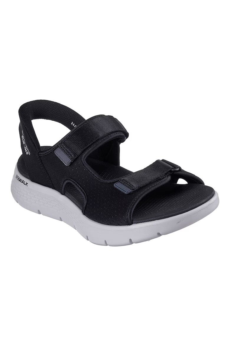 Skechers Сандали Slip-Ins Go Walk Flex Черен