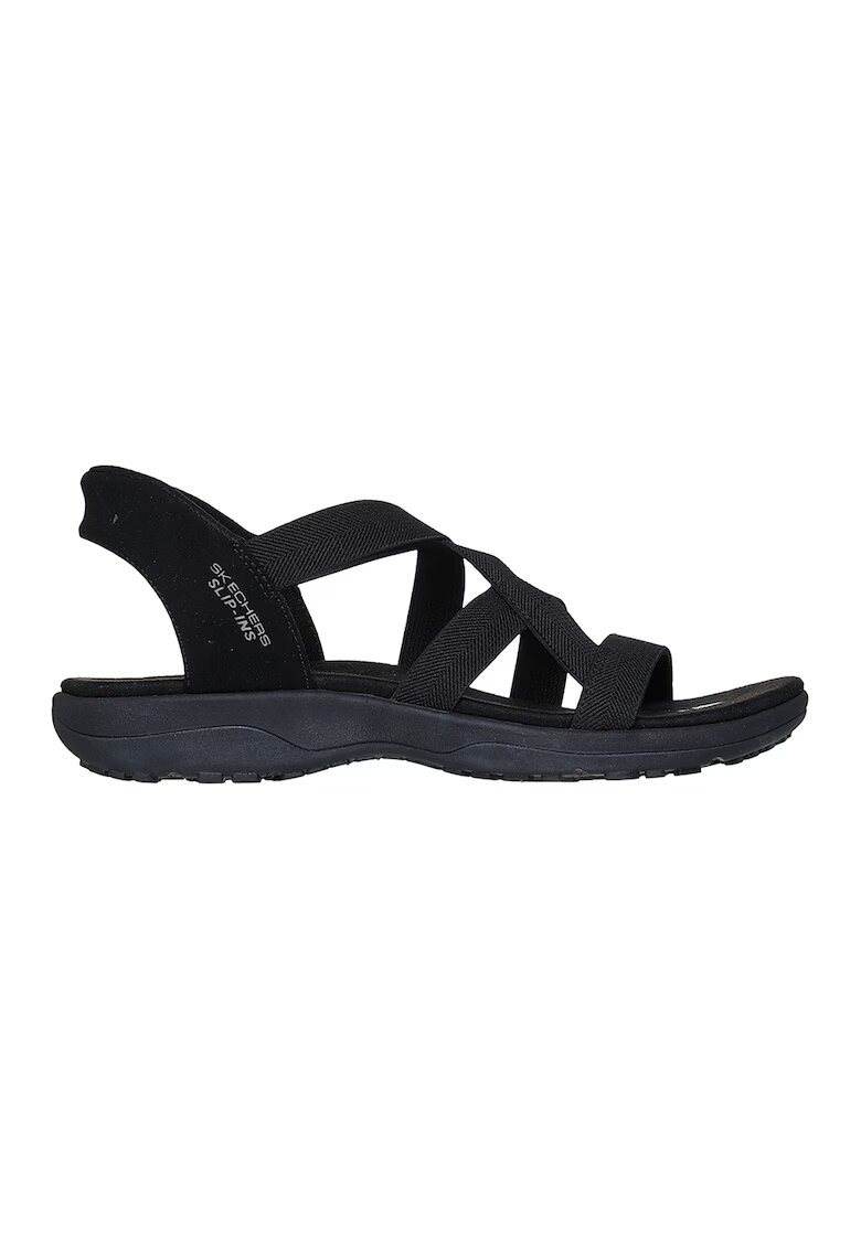 Skechers Сандали - Slip-Ins: Reggae Slim - Stretch Flex 163460-NVY - Тъмносини