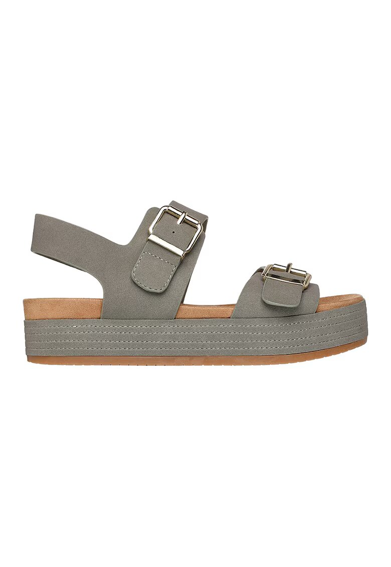 Skechers Сандали Slip-Ins™ Bobs Misty - Бледозелен/Карамел