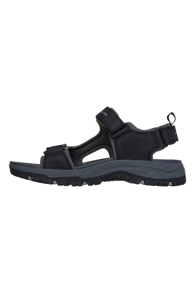 Skechers Сандали Tresman-Hirano с велкро Черен
