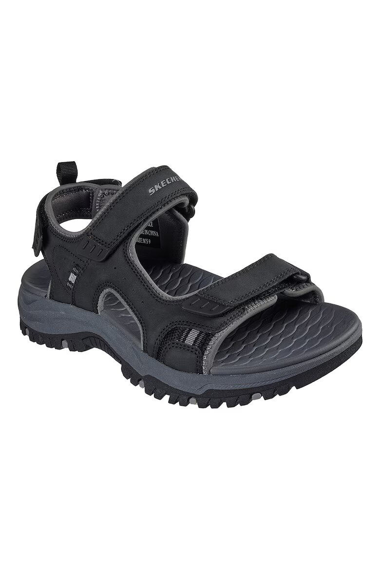 Skechers Сандали Tresman-Hirano с велкро Черен