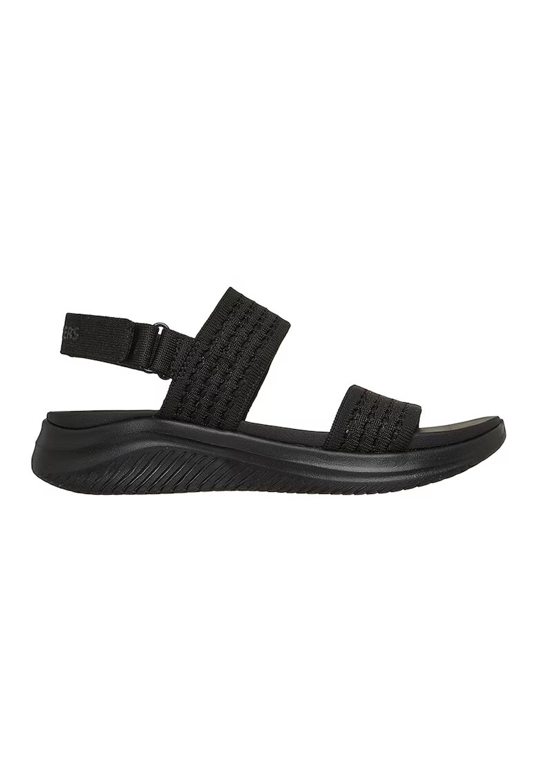 Skechers Сандали Ultra Flex 3.0 с велкро - Черен