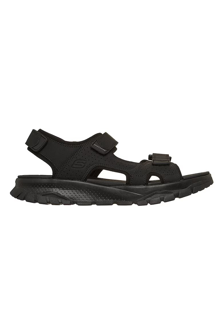 Skechers Сандали Wagner Avalon от еко кожа с велкро Черен