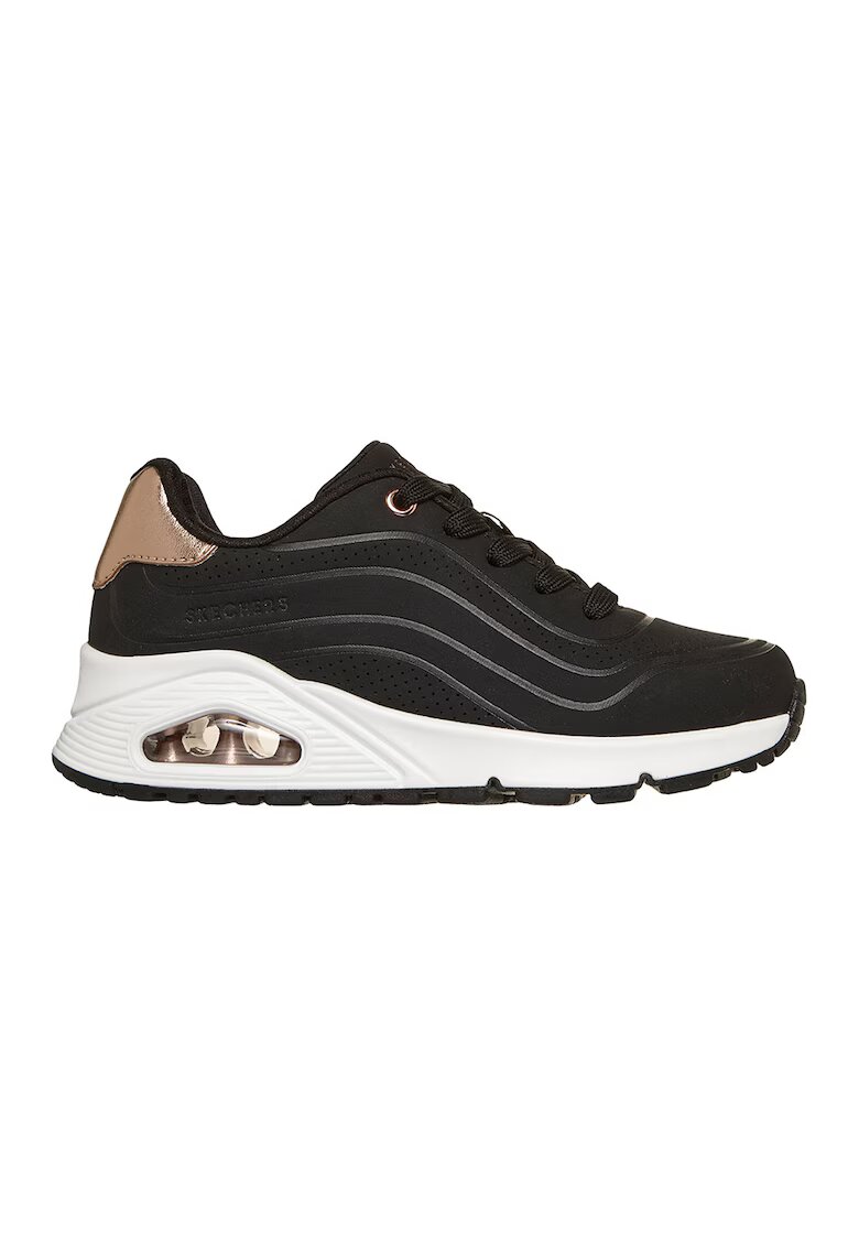 Skechers Скосени маратонки Uno Gen 1 - Златист/Черен