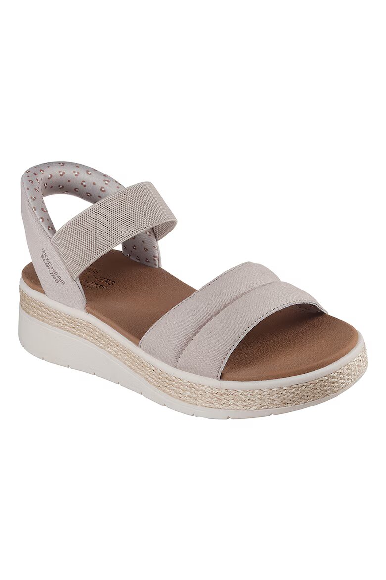 Skechers Скосени сандали Slip-Ins™ Bobs Sun Ray Светло кафяво