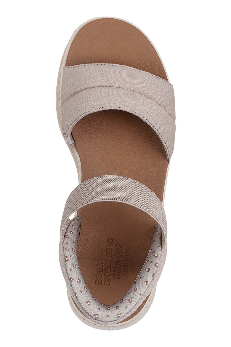 Skechers Скосени сандали Slip-Ins™ Bobs Sun Ray Светло кафяво