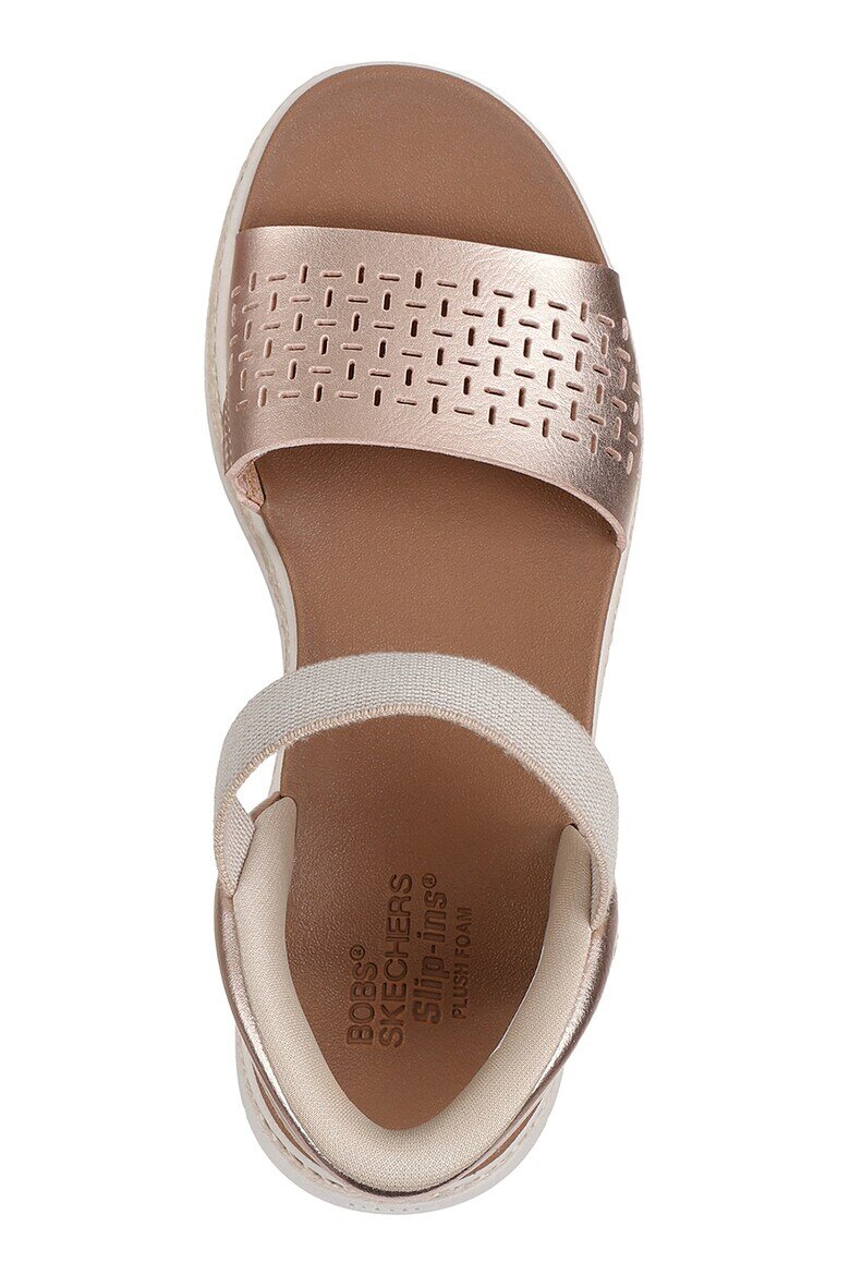 Skechers Скосени сандали Slip Ins™ Sun Ray Розово златисто