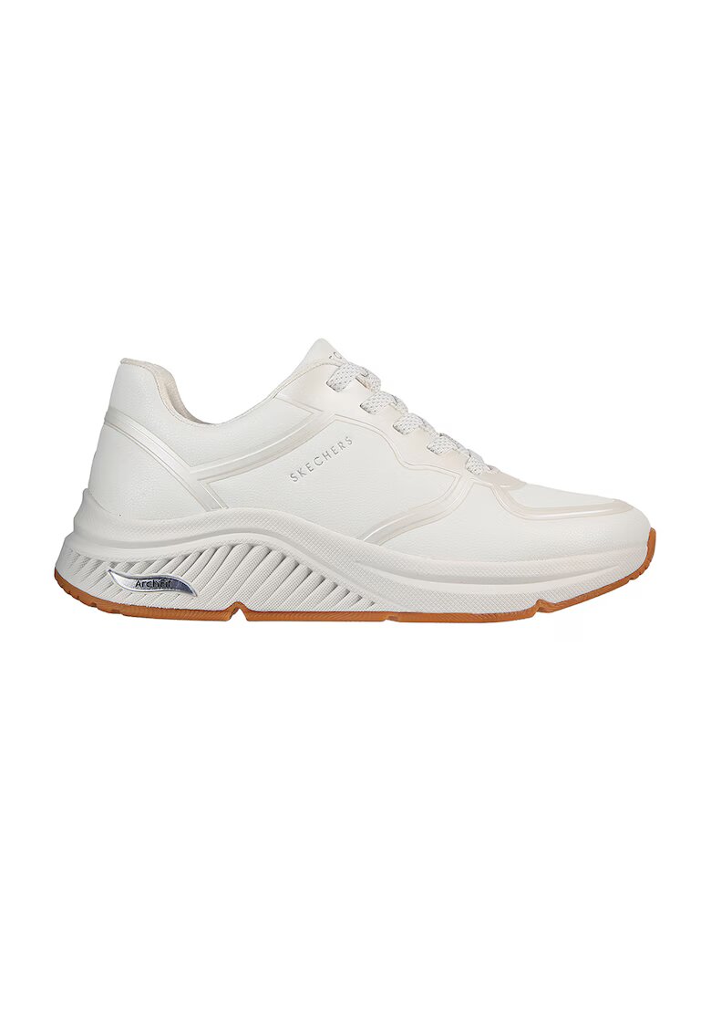 Skechers Скосени спортни обувки S-Miles от еко кожа