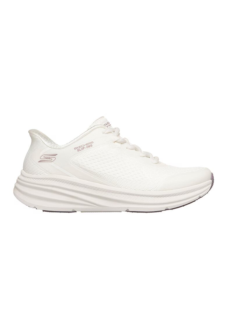 Skechers Спортни обувки Bobs Skillz Slip-ins - Мръснобял