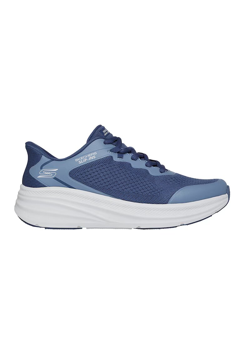 Skechers Спортни обувки Bobs Skillz Slip-ins™ - Пастелносин/Тъмносин/Бял