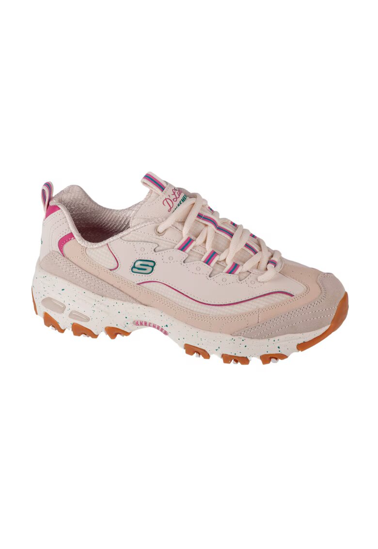 Skechers Спортни обувки - D'Lites - Bold Views 149589-NMLT - Бежов/Лилав