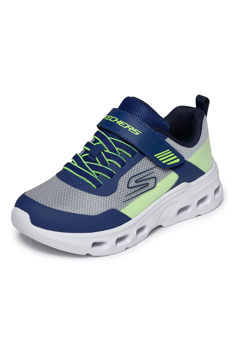 Skechers Спортни обувки Glide-Step Drift Сив/Лайм зелено/Тъмносин
