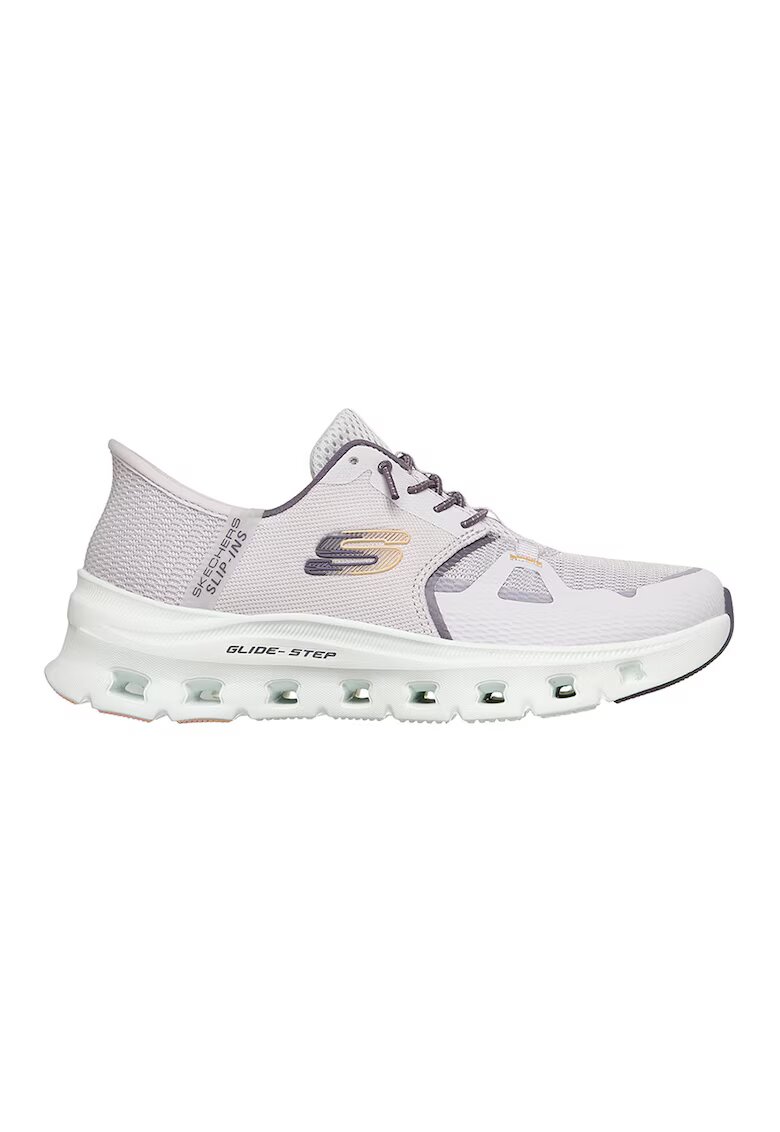 Skechers Спортни обувки Glide Step Pro Slip-Ins с лого - Лавандула