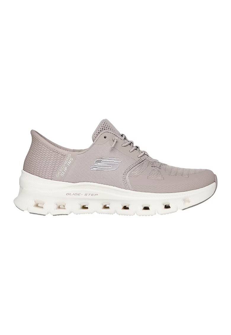 Skechers Спортни обувки Glide Step Pro Slip-Ins с лого - Светло кафяво