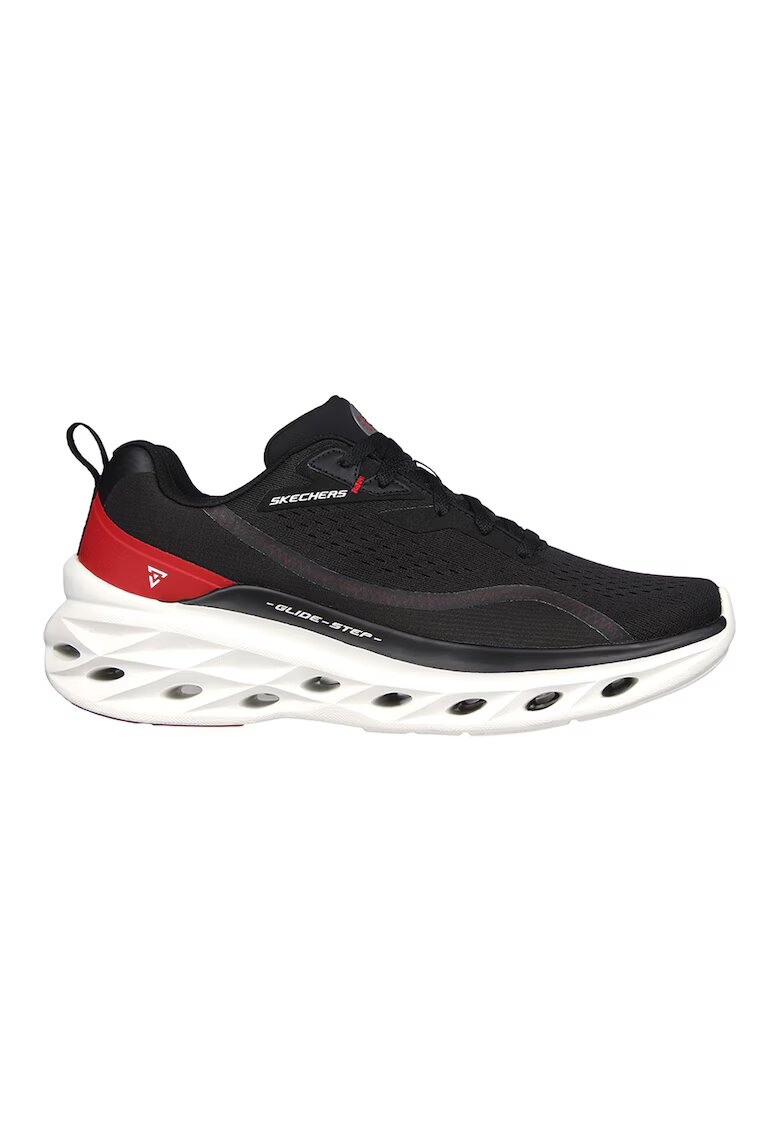 Skechers Спортни обувки Glide - Step Swift с текстил - Червен/Черен