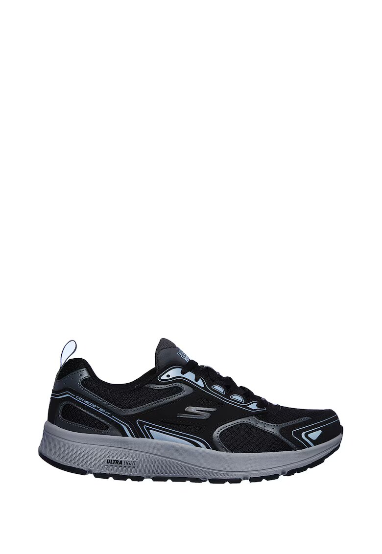 Skechers Спортни обувки Go Run Consistent - Черен/Tъмносив