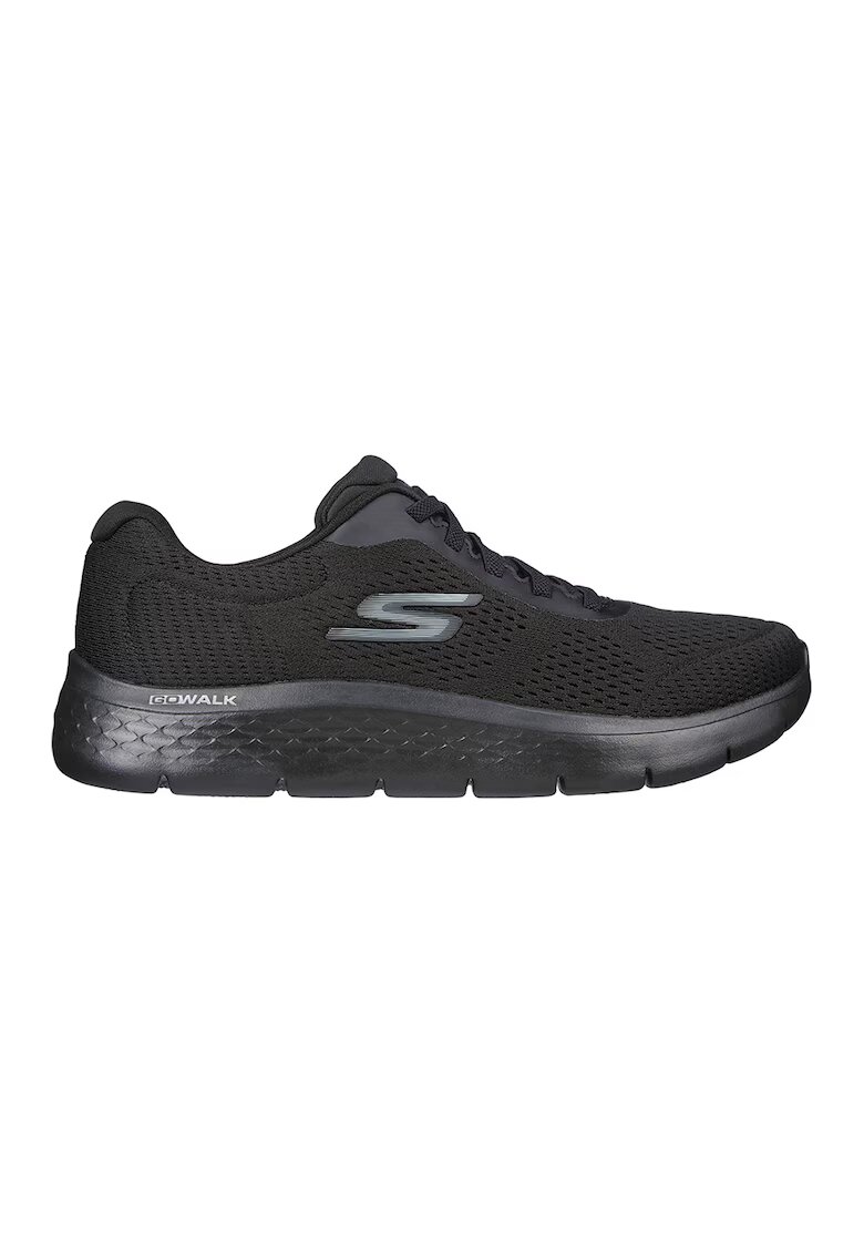 Skechers Спортни обувки Go Walk Flex с лого - Черен
