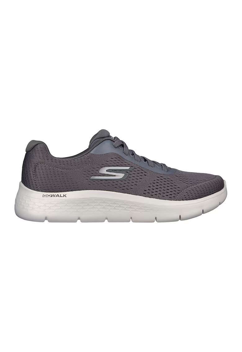 Skechers Спортни обувки Go Walk Flex с лого - Сив