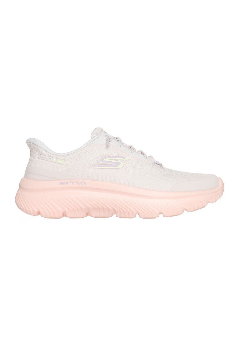 Skechers Спортни обувки Go Walk Flex Serenity - Пастелнорозов/Крем