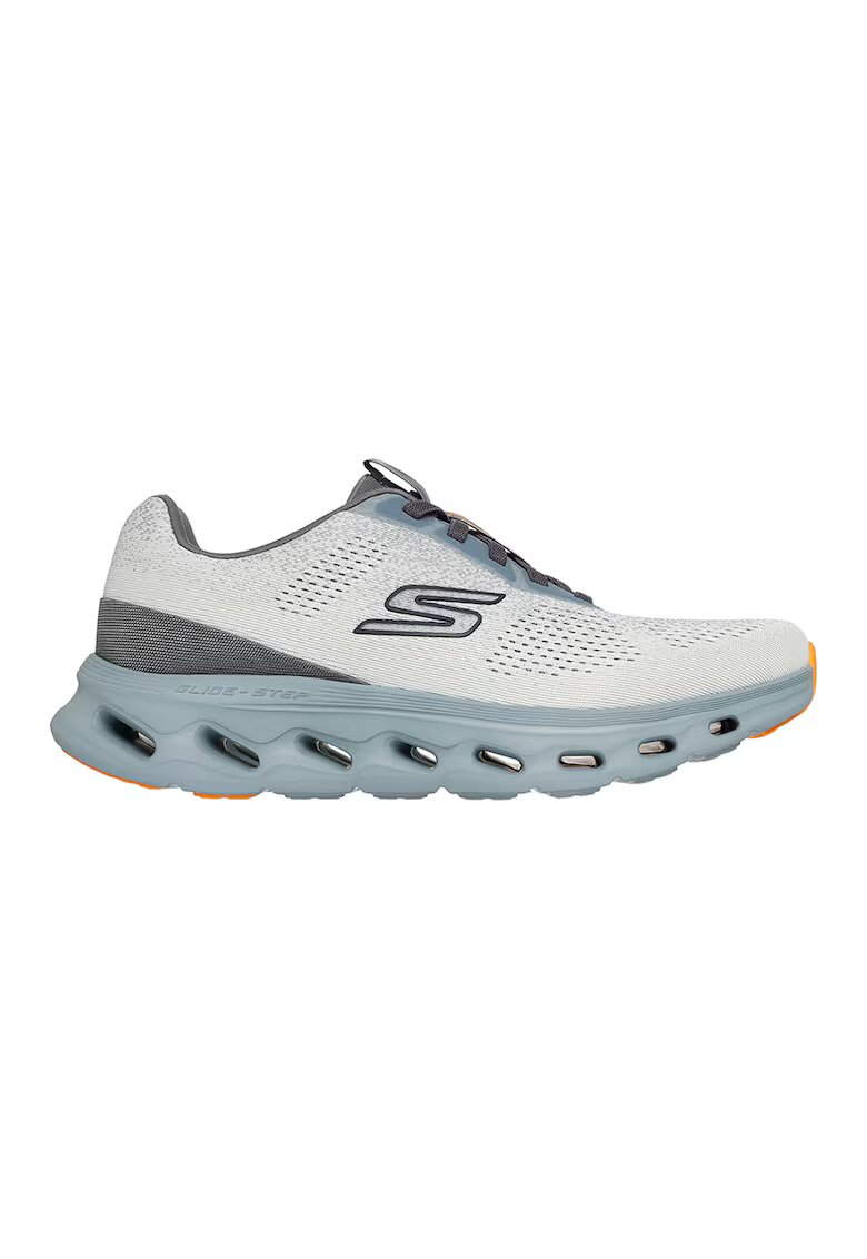 Skechers Спортни обувки Go Walk Glide-Step 2.0 Slip Ins - Мръснобял/Tъмносив