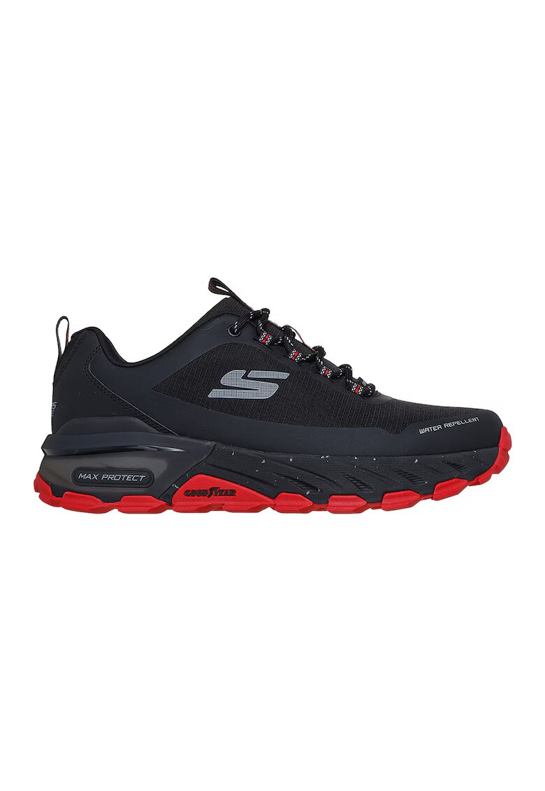 Skechers Спортни обувки Max Protect от еко кожа - Червен/Черен