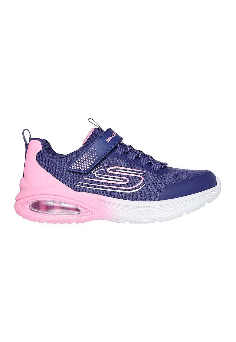 Skechers Спортни обувки Microspec Max Advance - Fly 3 - Пастелнорозов/Бял/Тъмносин