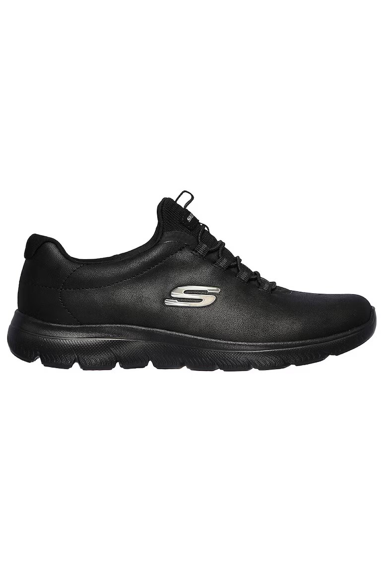 Skechers Спортни обувки Oh So Smoth - синтетичен материал - черни