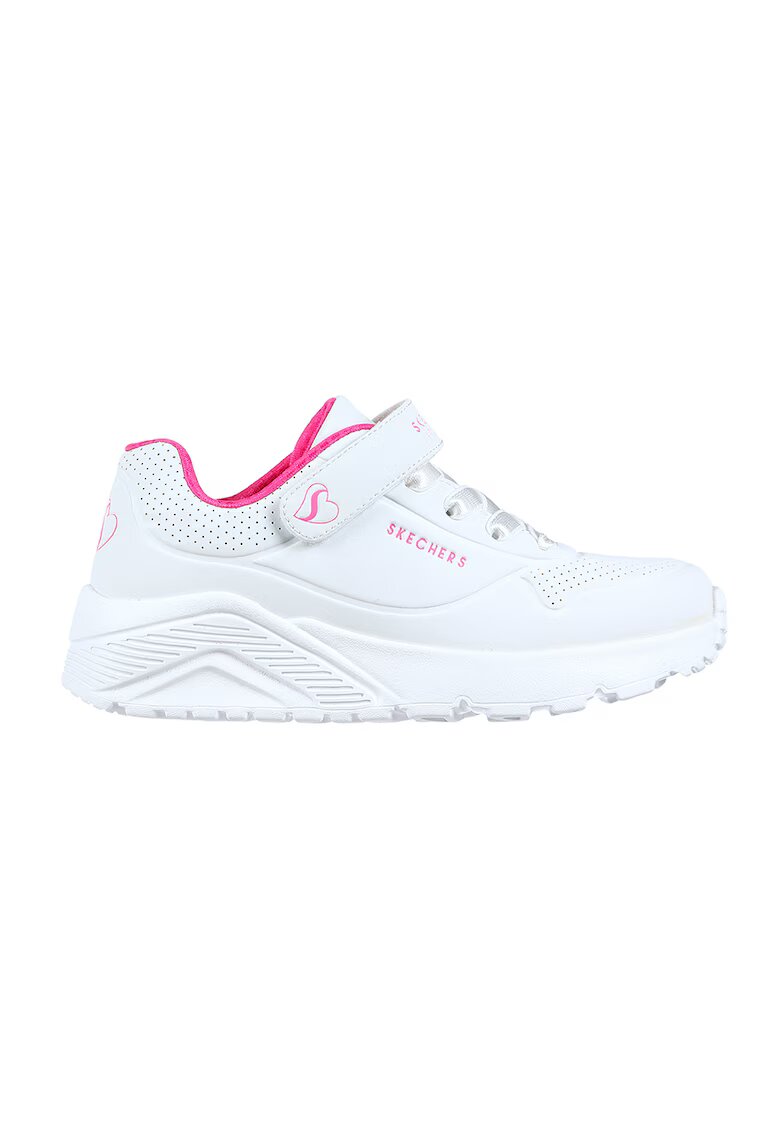 Skechers Спортни обувки от еко кожа Uno Lite с велкро
