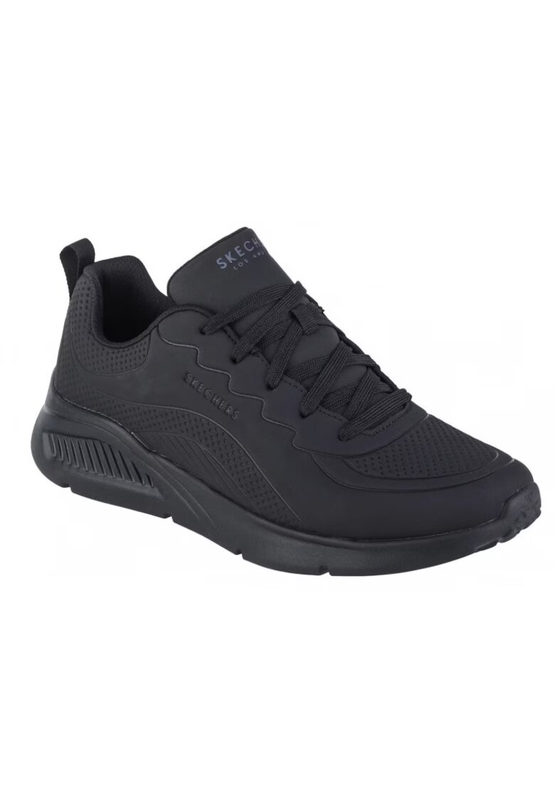 Skechers Спортни обувки от екологична кожа с текстурирани детайли -