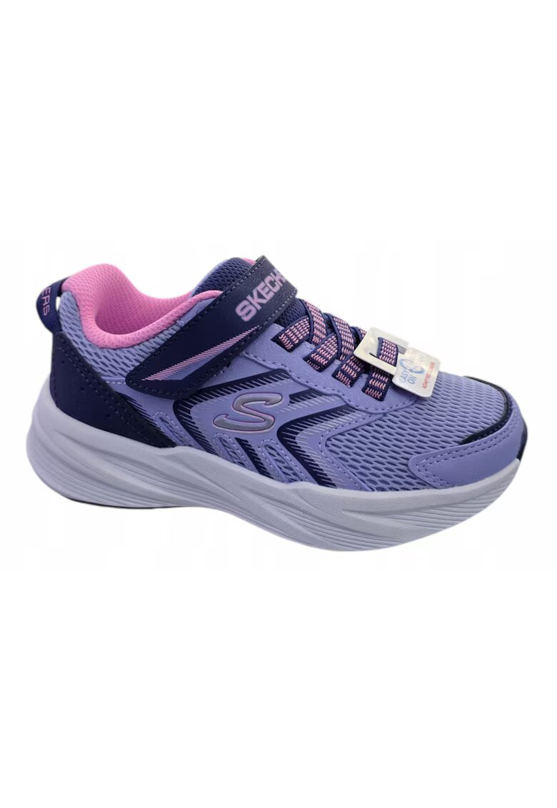 Skechers Спортни обувки с еластични връзки и мрежести вложки