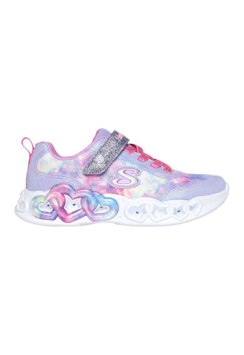 Skechers Спортни обувки с LED светлини и велкро