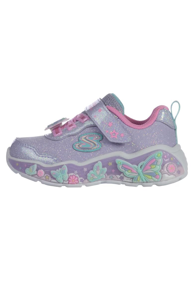 Skechers Спортни обувки S Lights Lil Butterfly Bliss 303066NLVMT