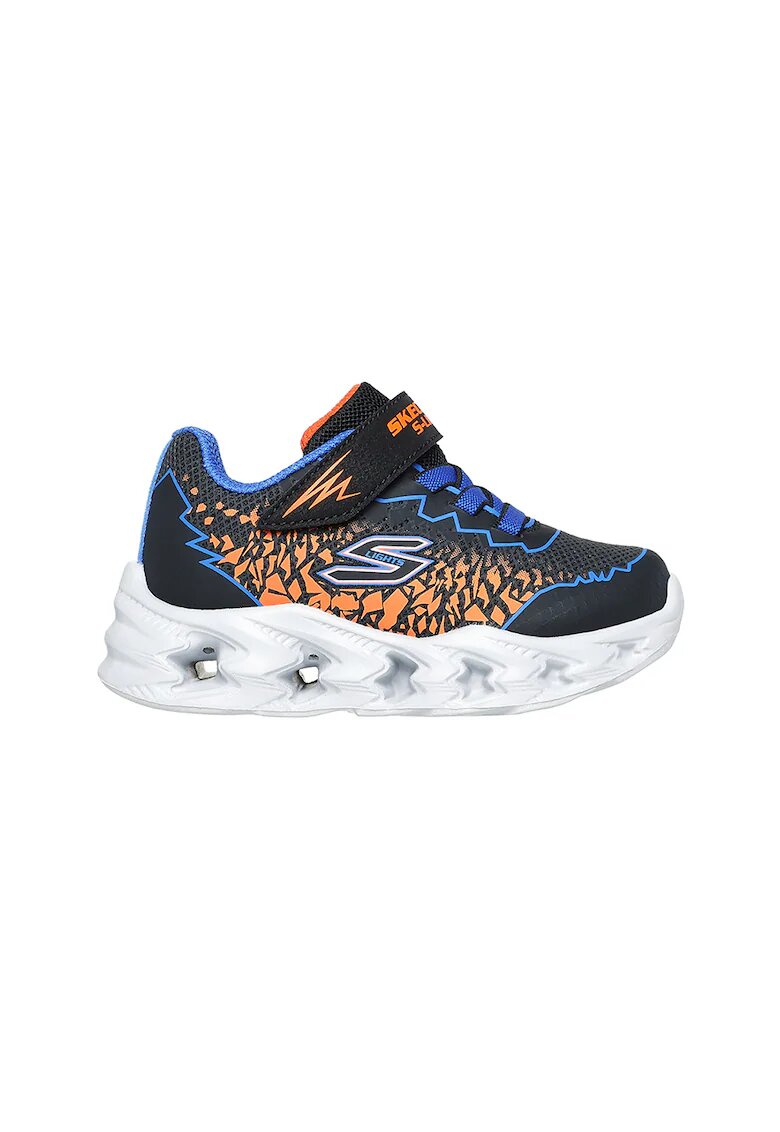 Skechers Спортни обувки S-Lights с LED светлини - Черен/Оранжев