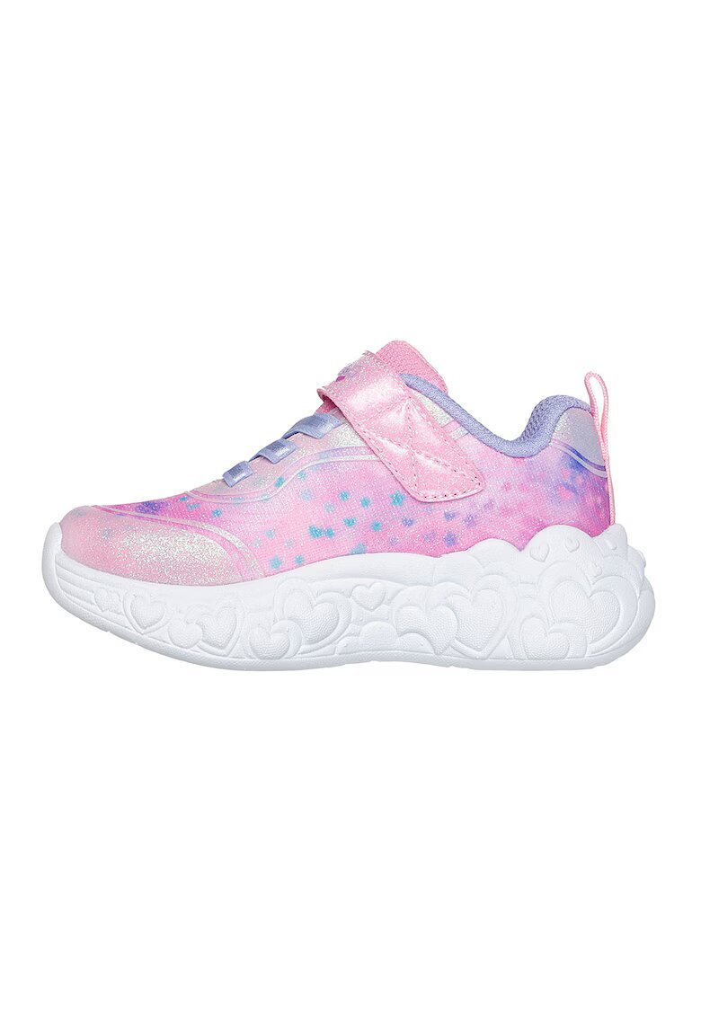 Skechers Спортни обувки с шарка и брокат