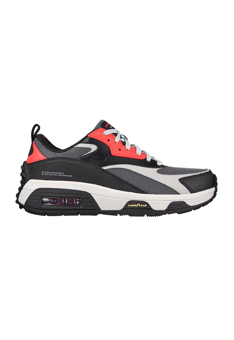 Skechers Спортни обувки Skech-Air Extreme 2 с кожа - Червен/Черен/Сив