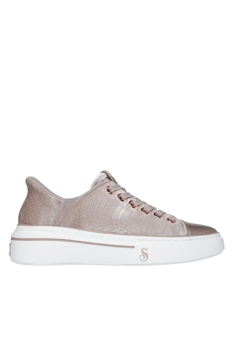 Skechers Спортни обувки SLIP-INS SNOOP ONE– VELVET SNOOP - 186037-TPE - дамски - текстил