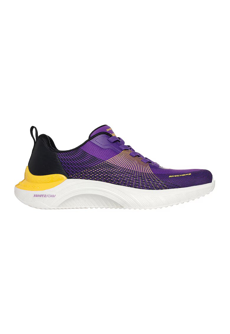Skechers Спортни обувки Snooper Foam Ace Track - Черен/Шафраново жълто/Аметист