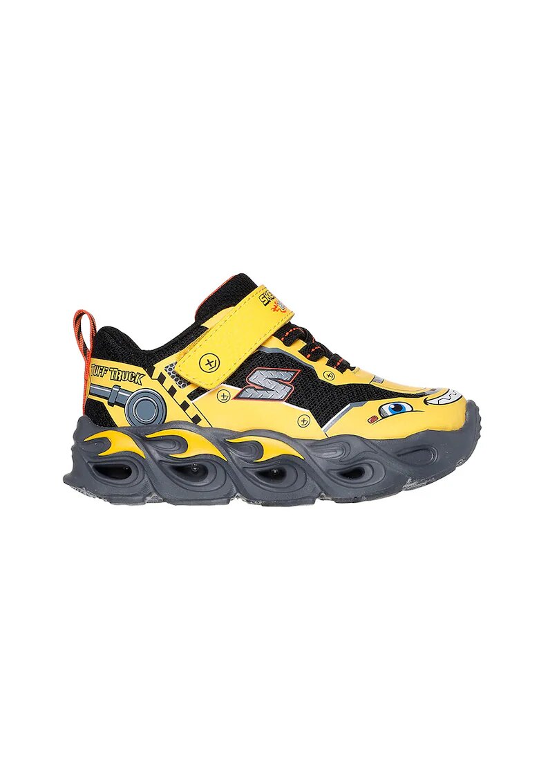 Skechers Спортни обувки Thermo Flash - Wheel Buddies с велкро - Черен/Жълт