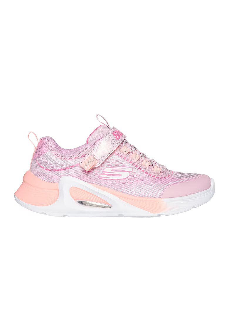 Skechers Спортни обувки Tide Tech с велкро и синтетика - Пастелнорозов/Праскова/Бял