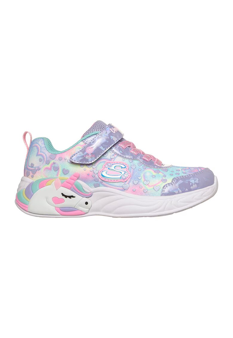 Skechers Спортни обувки Unicorn Dreams с бутон On/Off
