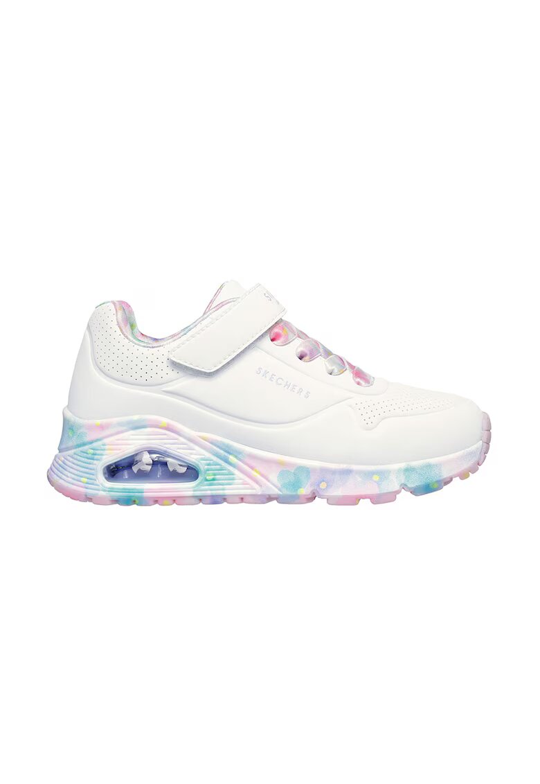 Skechers Спортни обувки Uno Gen1 от еко кожа с десенирана подметка