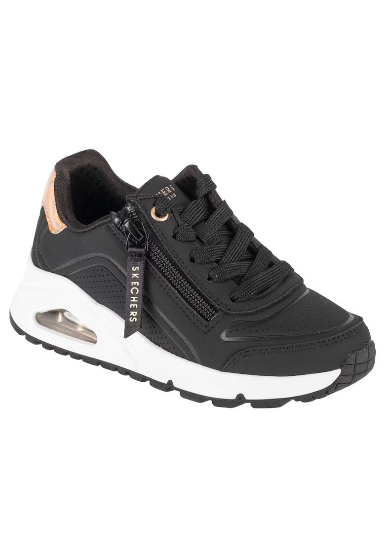 Skechers Спортни обувки Uno Gen1 от еко кожа с цип