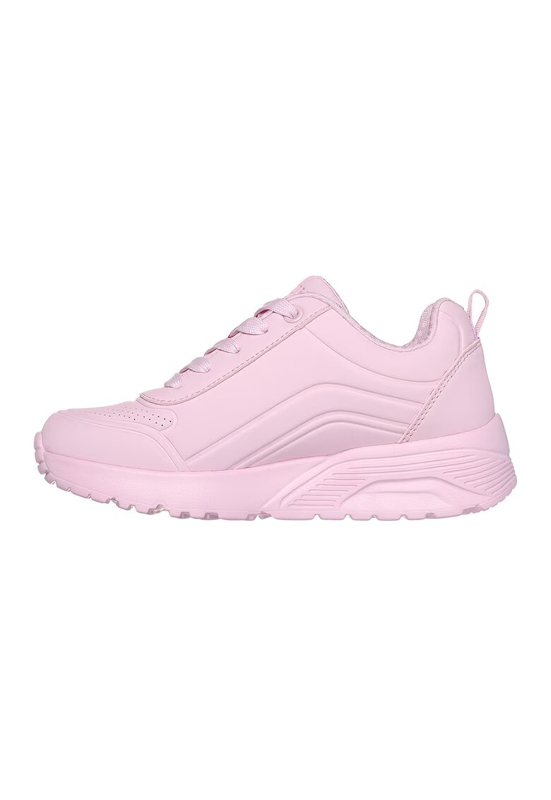 Skechers Спортни обувки Uno Lite - Easy с цип встрани - Пастелнорозов