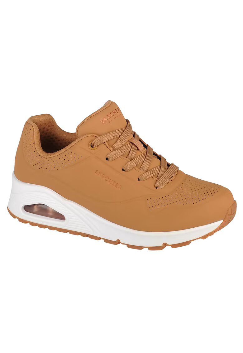 Skechers Спортни обувки Uno Stand On Air W 73690-DKMV - дамски - - Кафяв